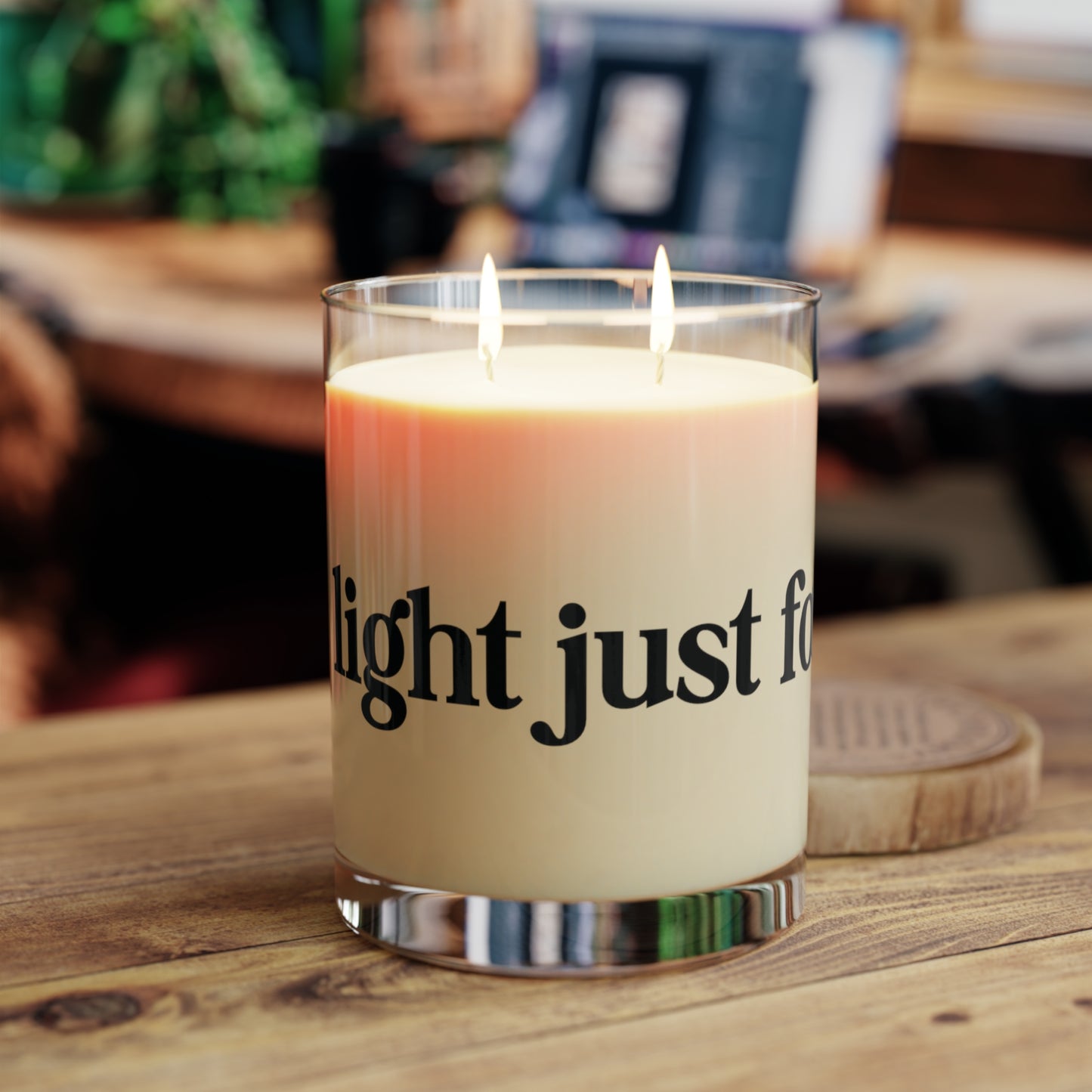 Scented Candle — "A Little Light Just for You" 11oz Glass