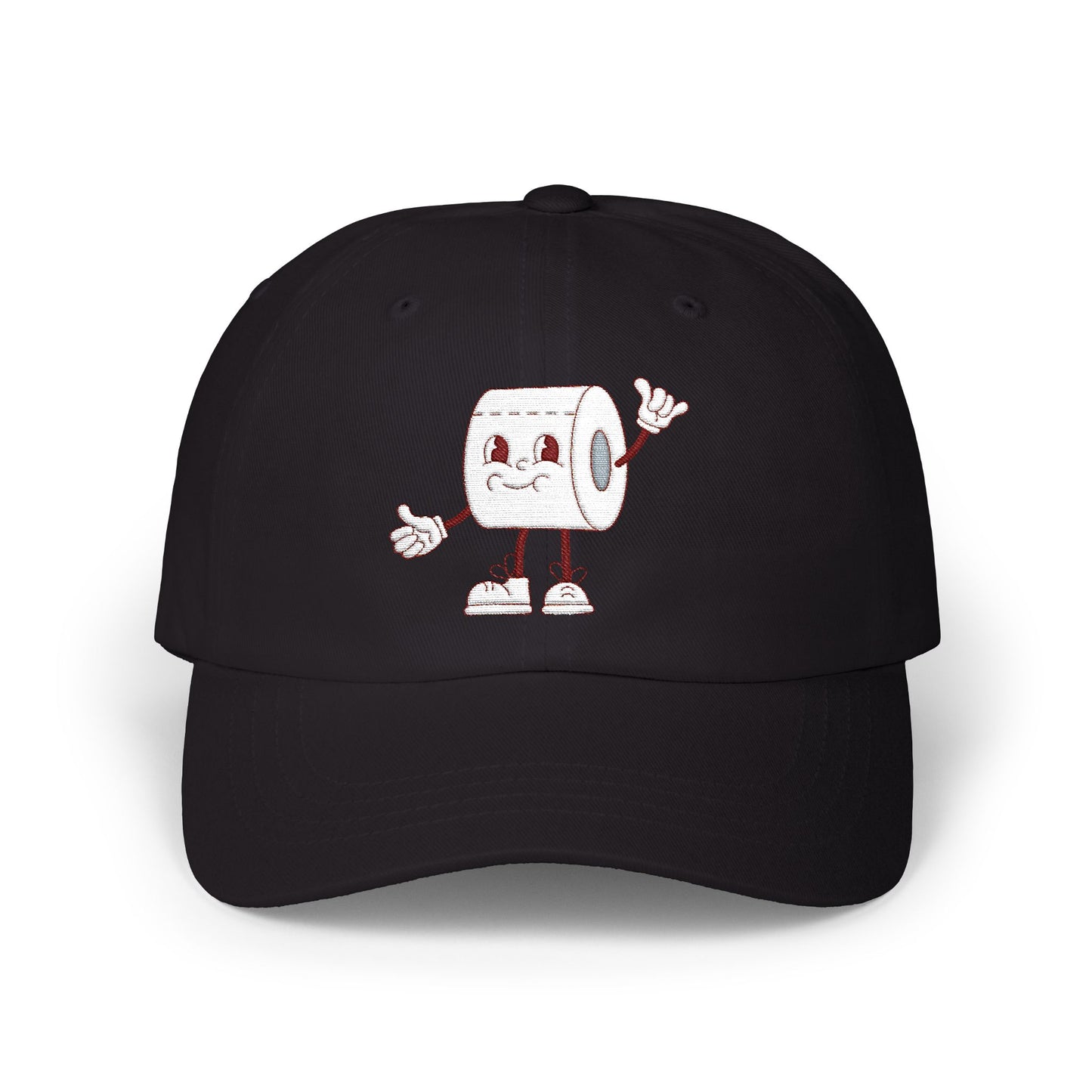 Dad Cap — Funny Toilet Paper Roll Embroidered Hat