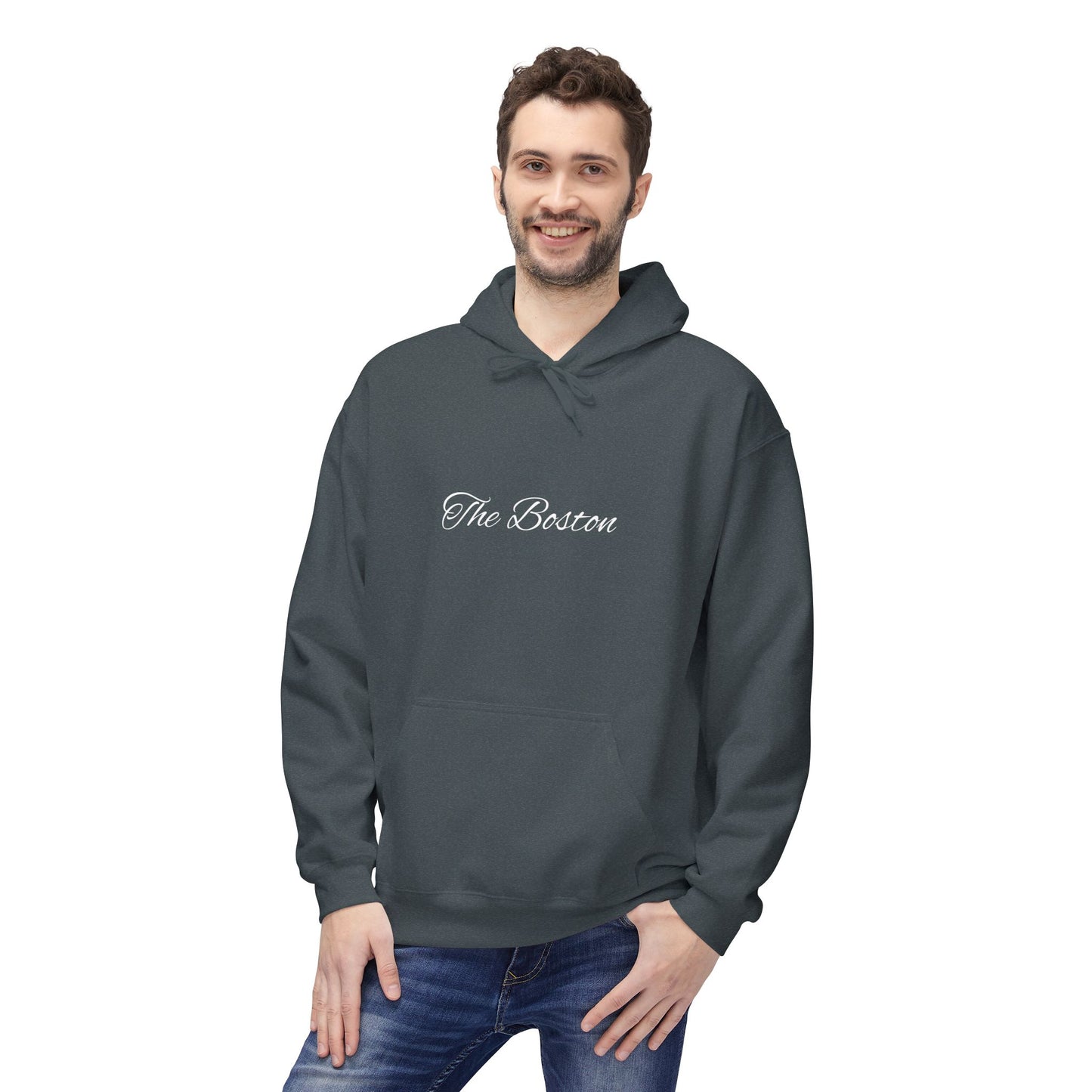 'The Boston' Hoodie — Soft Midweight Fleece Pullover