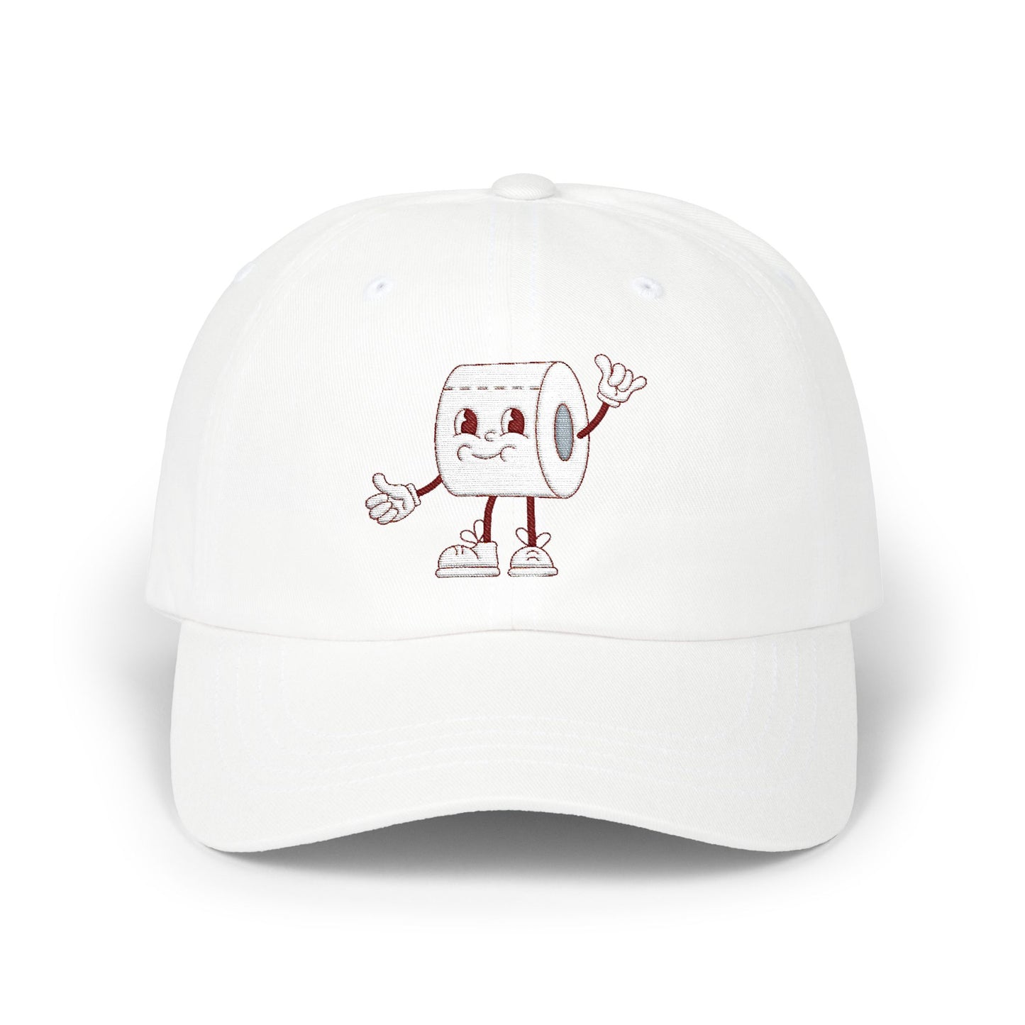 Dad Cap — Funny Toilet Paper Roll Embroidered Hat