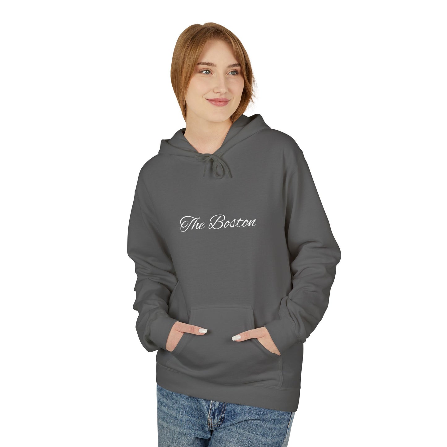 'The Boston' Hoodie — Soft Midweight Fleece Pullover