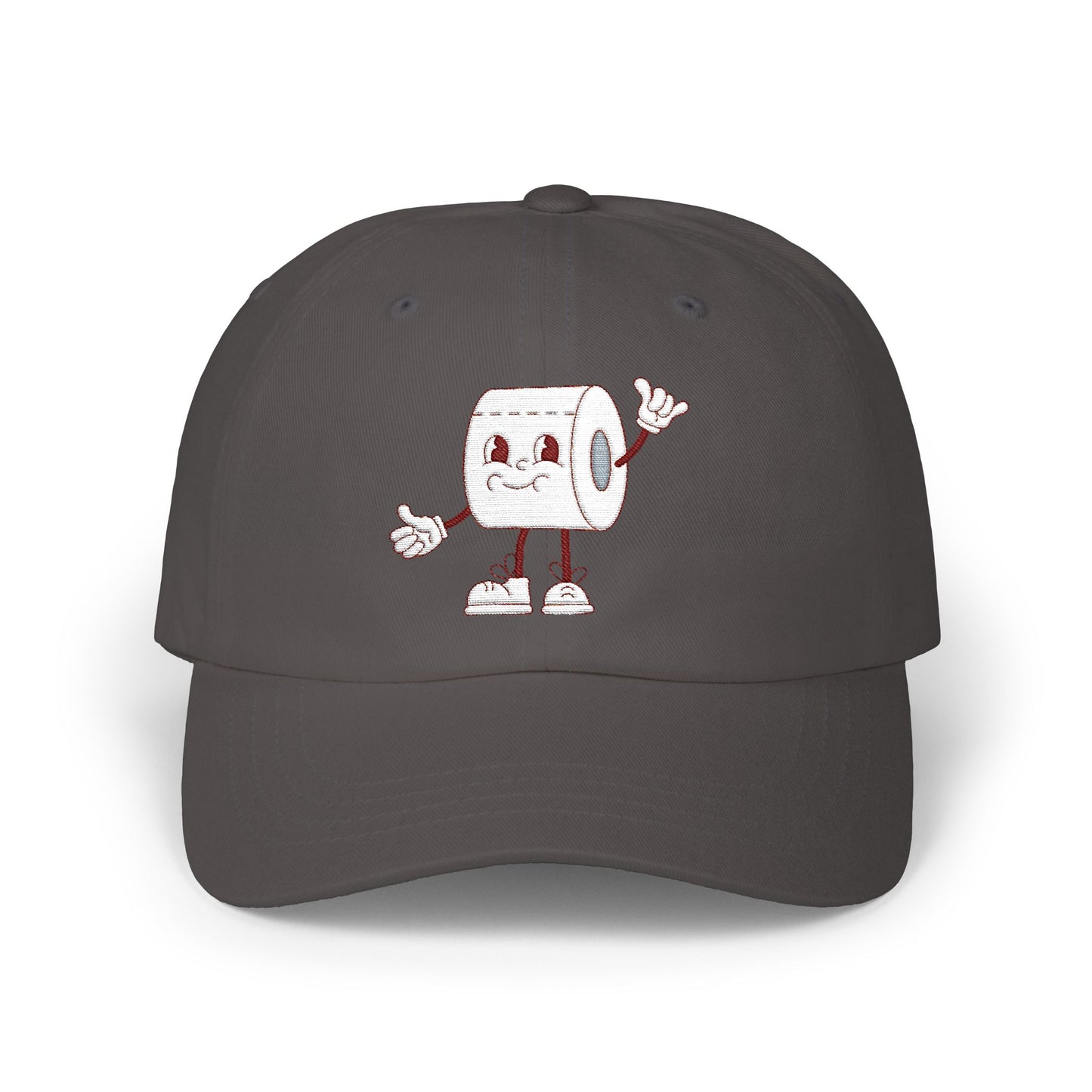 Dad Cap — Funny Toilet Paper Roll Embroidered Hat