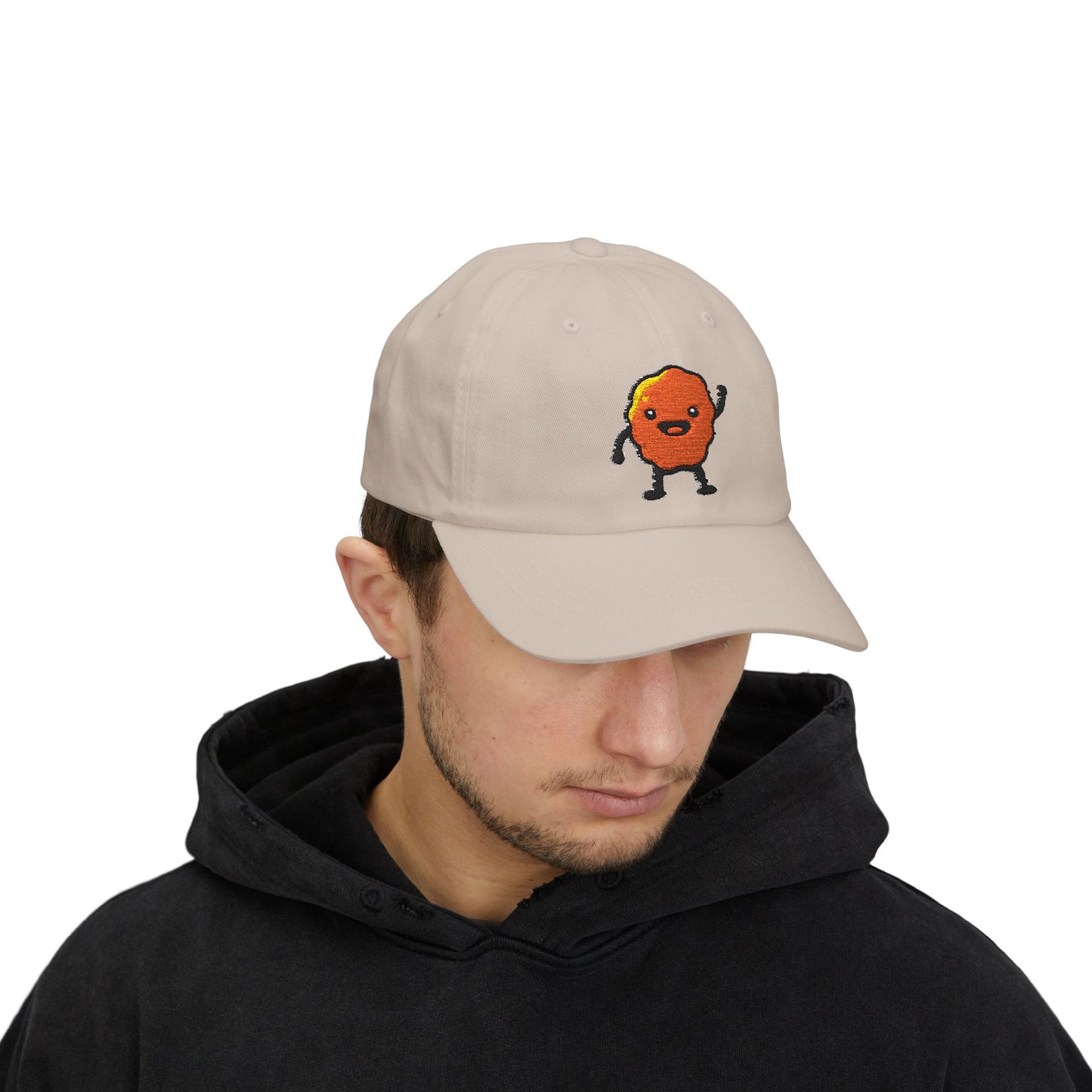 Dad Cap — Cute Waving Nugget Embroidered Baseball Hat