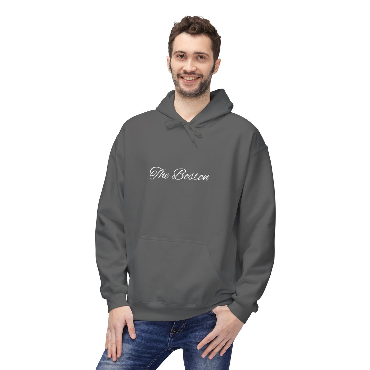 'The Boston' Hoodie — Soft Midweight Fleece Pullover