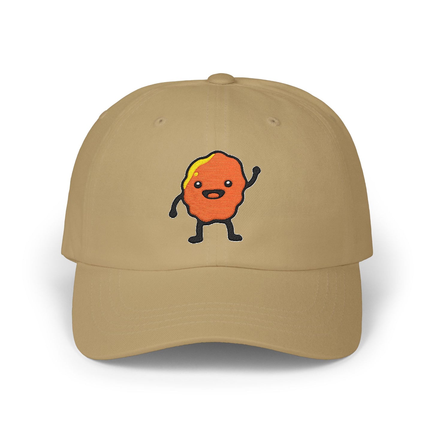 Dad Cap — Cute Waving Nugget Embroidered Baseball Hat