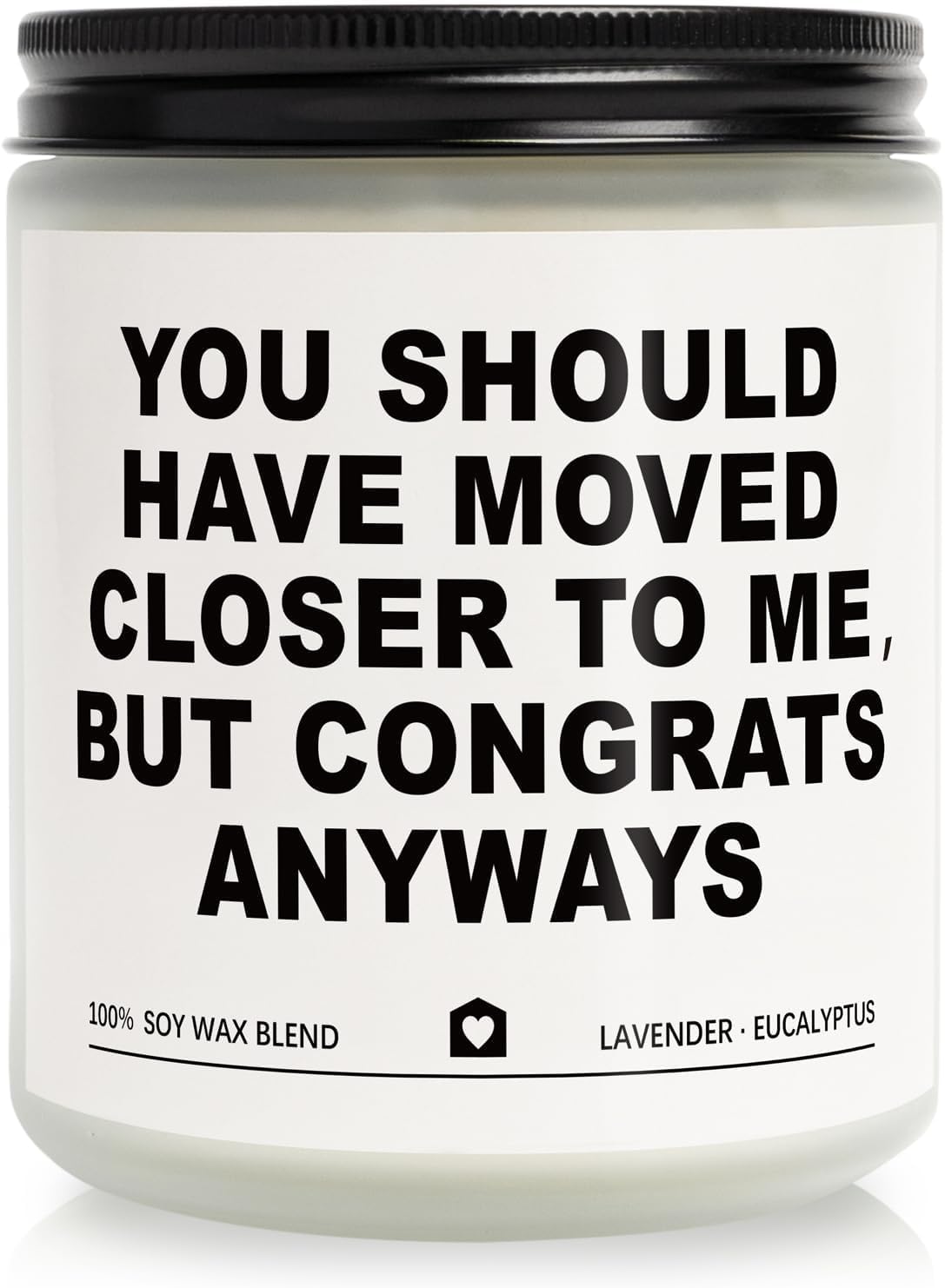 Housewarming Gifts New Home, Best Housewarming Gifts 2026 - Handmade Lavender Scented Candle - New Home Gift Candle Ideas, House Warming Gift for Friends Couple New Homeowner (7oz)