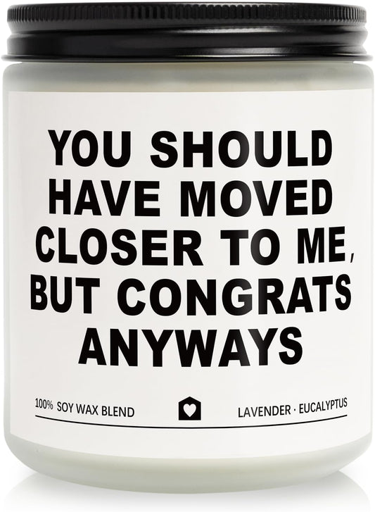 Housewarming Gifts New Home, Best Housewarming Gifts 2026 - Handmade Lavender Scented Candle - New Home Gift Candle Ideas, House Warming Gift for Friends Couple New Homeowner (7oz)