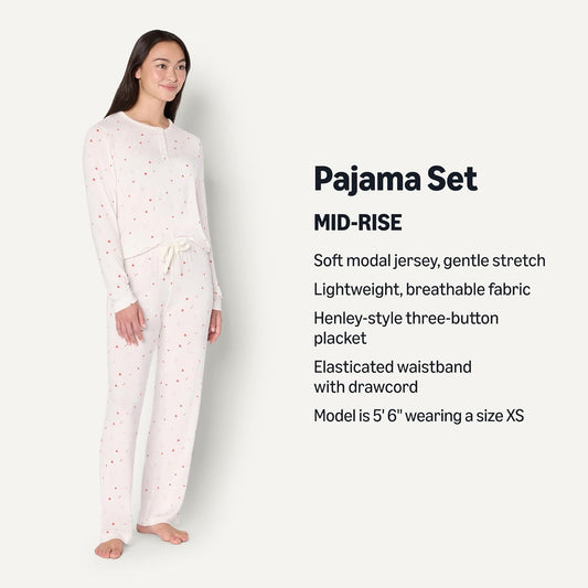 Amazon Essentials x Sofia Grainge Mommy and Me Long Sleeve Pajama Set
