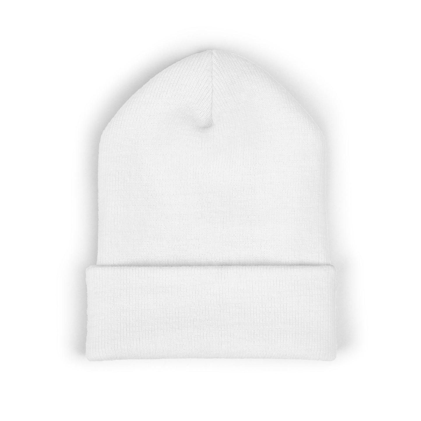 Atlanta Embroidered Cuffed Beanie — Classic Script Knit Hat