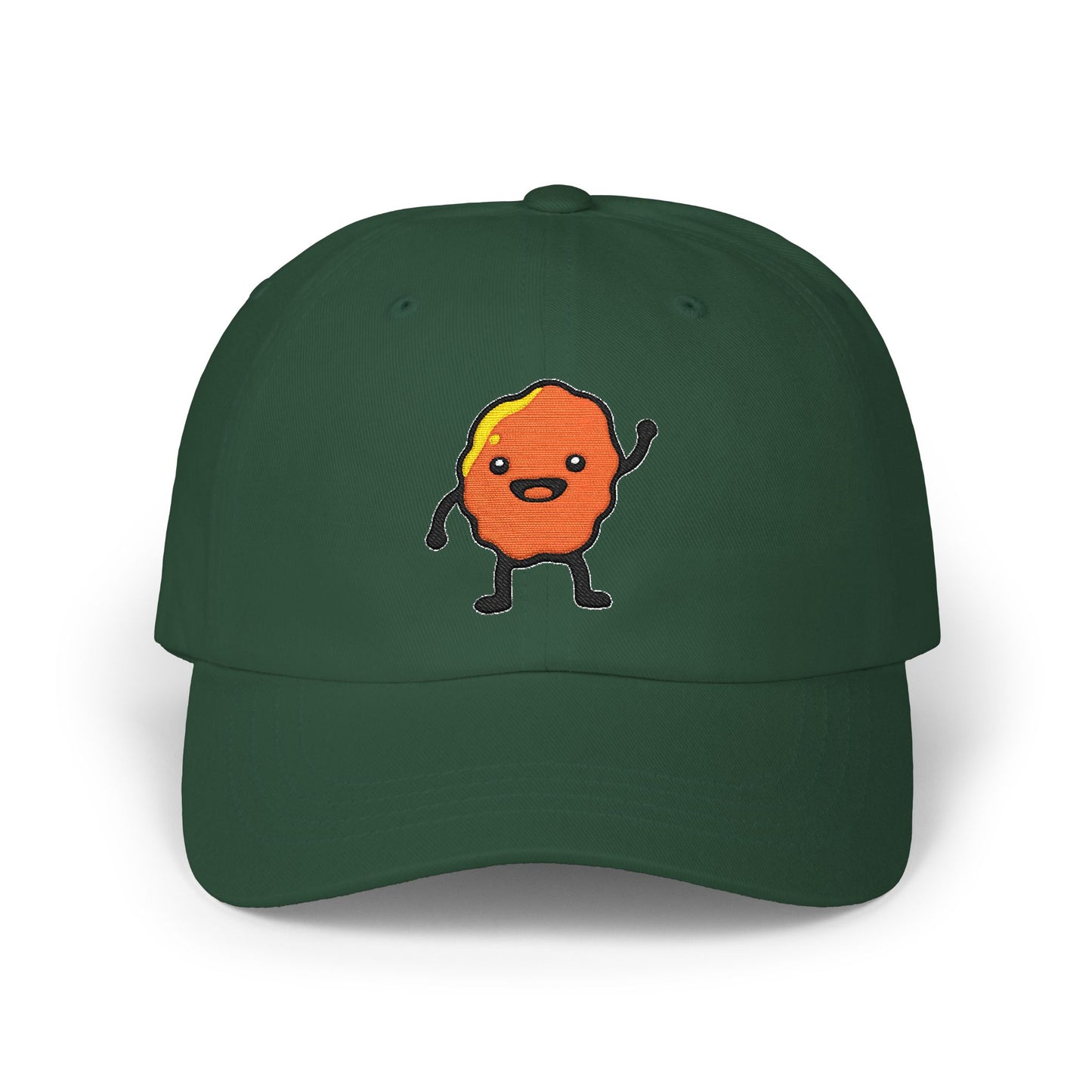 Dad Cap — Cute Waving Nugget Embroidered Baseball Hat