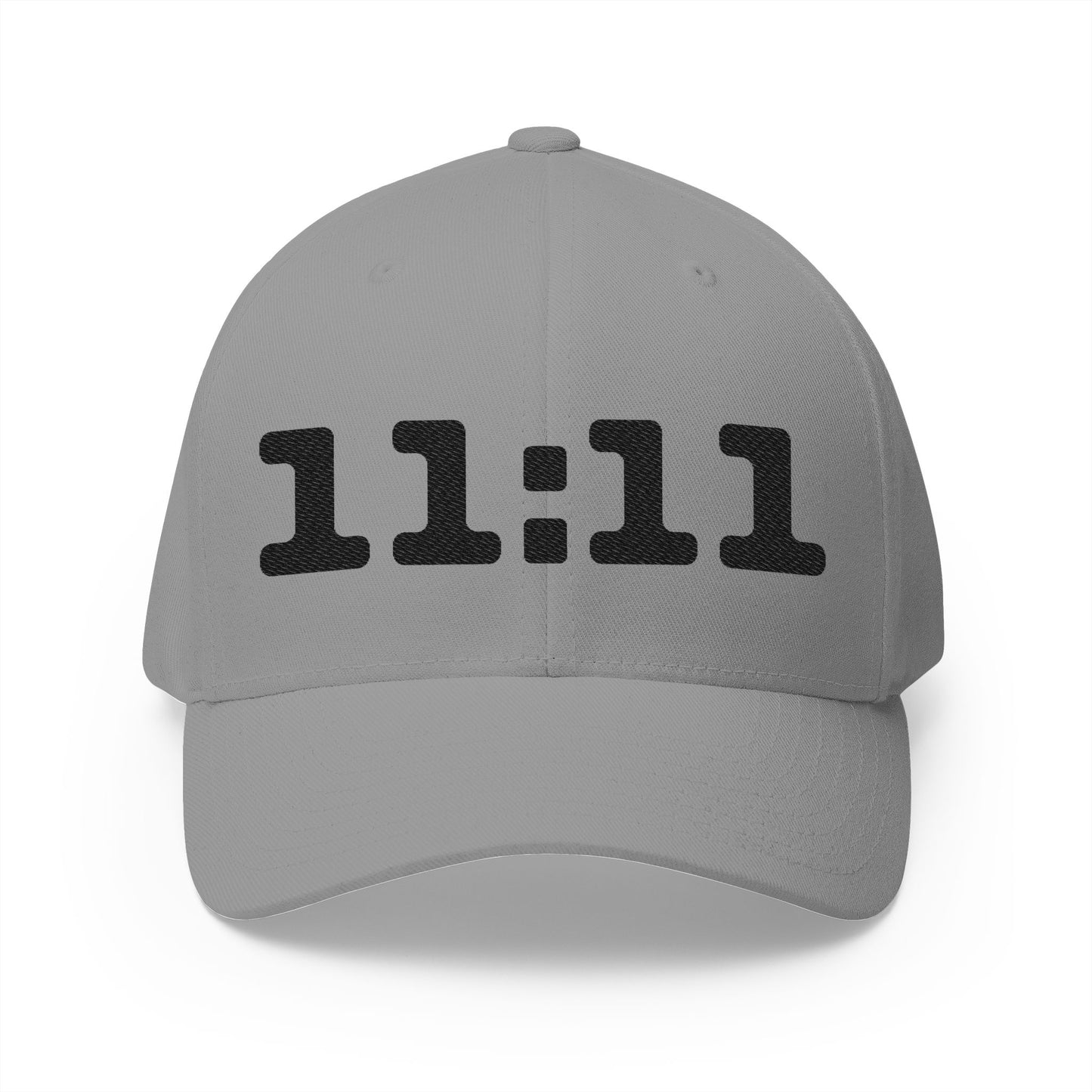 11 11 Embroidery Cap Closed Back Structured Hat