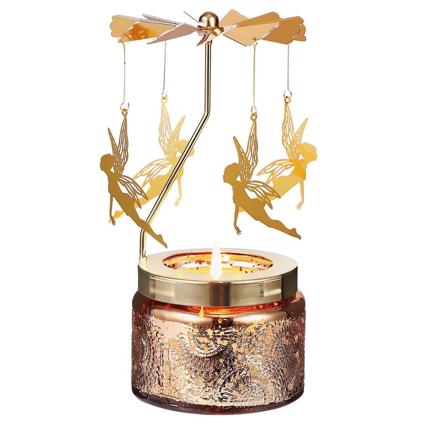 Candle Gifts for Women, Birthday Gifts for Mom Daughter Sister Wife, Unique Butterfly Gift for Friend Women, Rotatable Scented Candles Gift for Christmas Anniversary Mothers Day