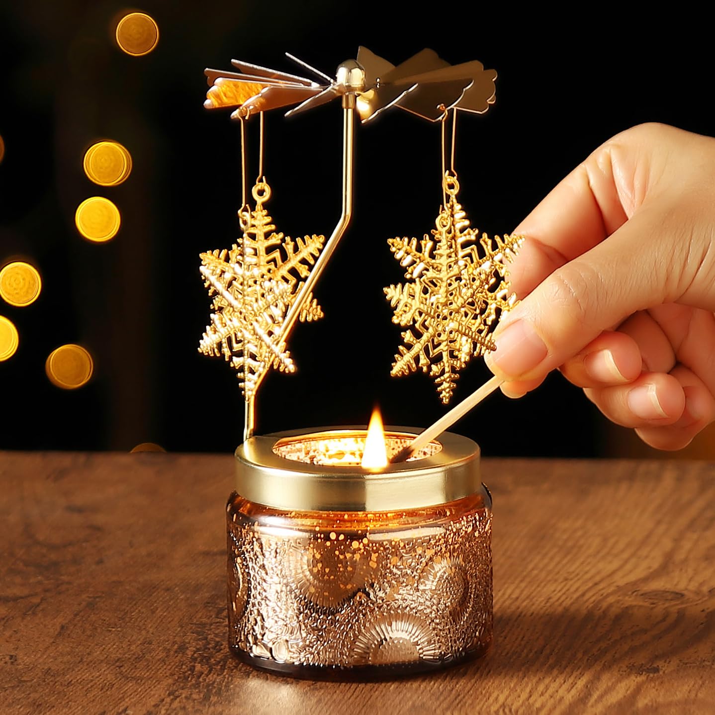 Candle Gifts for Women, Birthday Gifts for Mom Daughter Sister Wife, Unique Butterfly Gift for Friend Women, Rotatable Scented Candles Gift for Christmas Anniversary Mothers Day