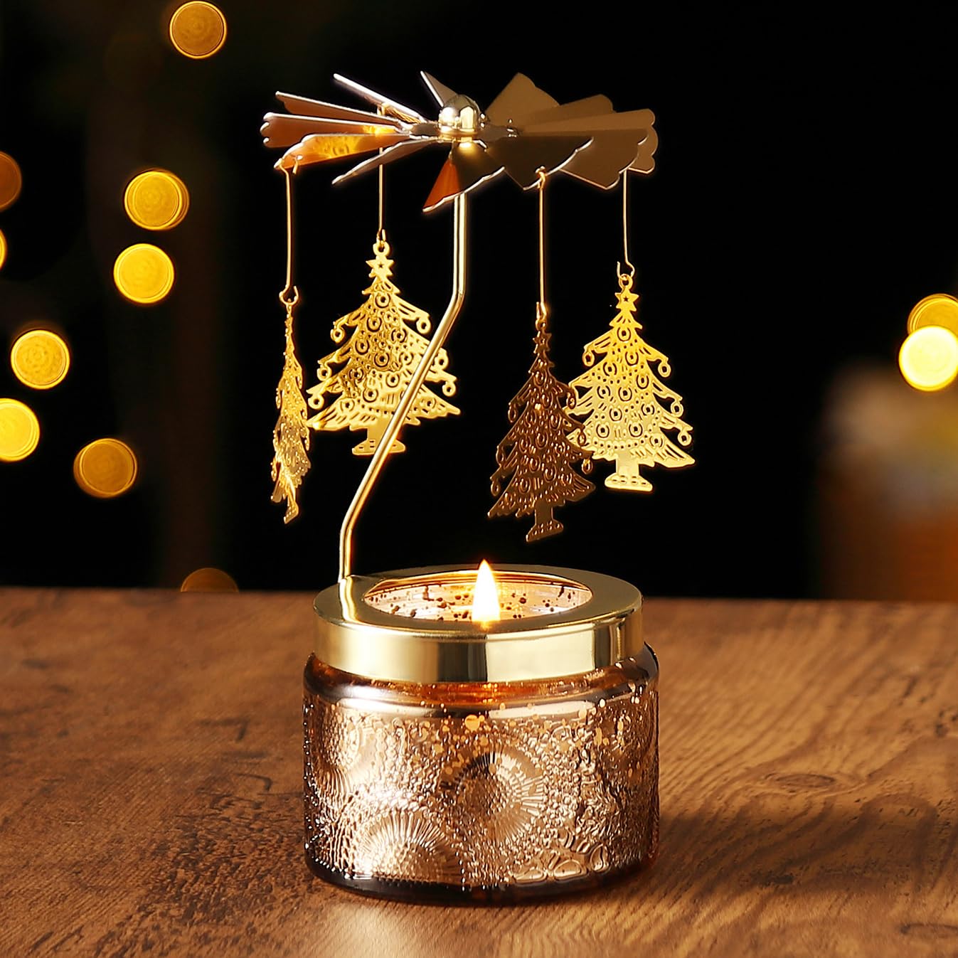 Candle Gifts for Women, Birthday Gifts for Mom Daughter Sister Wife, Unique Butterfly Gift for Friend Women, Rotatable Scented Candles Gift for Christmas Anniversary Mothers Day