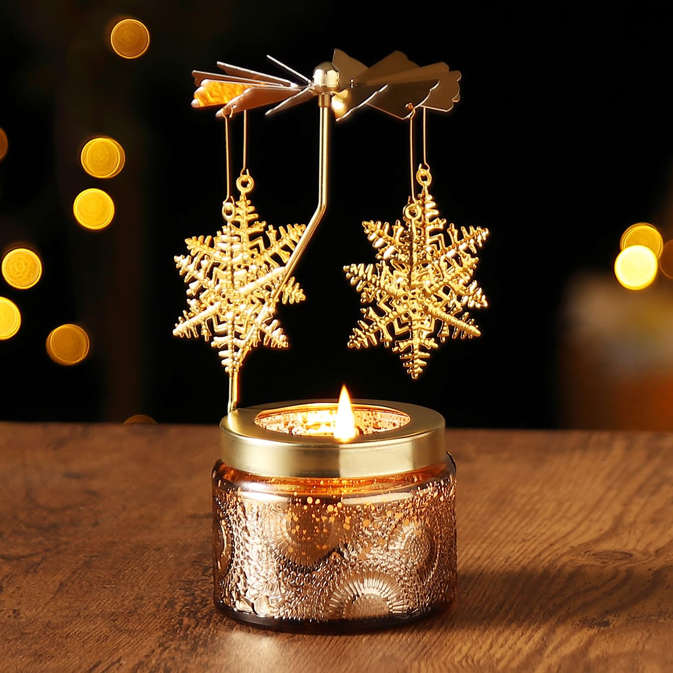 Candle Gifts for Women, Birthday Gifts for Mom Daughter Sister Wife, Unique Butterfly Gift for Friend Women, Rotatable Scented Candles Gift for Christmas Anniversary Mothers Day