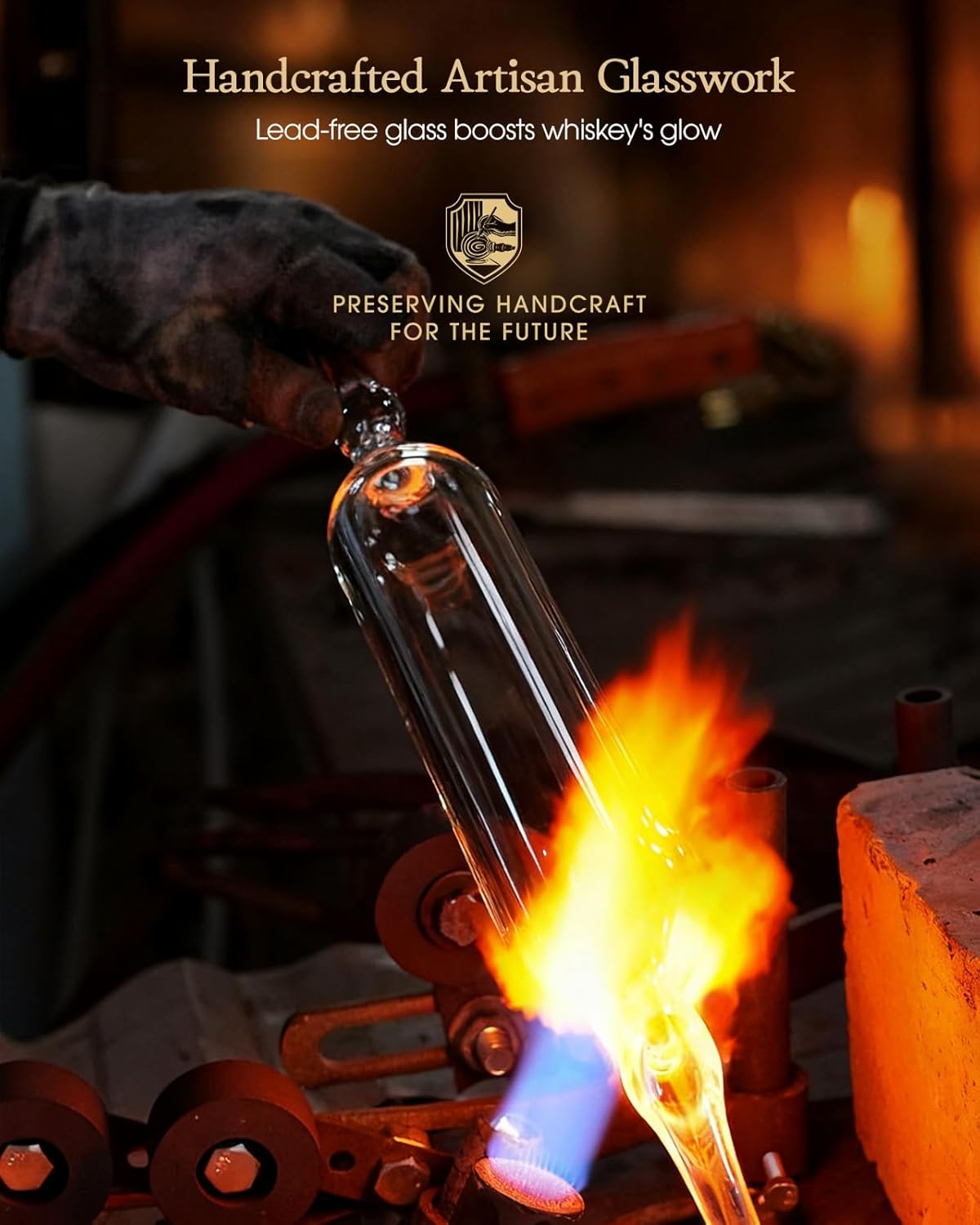 Gun Whiskey Decanter Sets for Men, Kollea Liquor Decanter Set with Gun Shot Glass, Unique Birthday Gifts for Men Dad, Cool Anniversary Christmas Gift for Him Husband, Dispenser for Bar Drinking Party