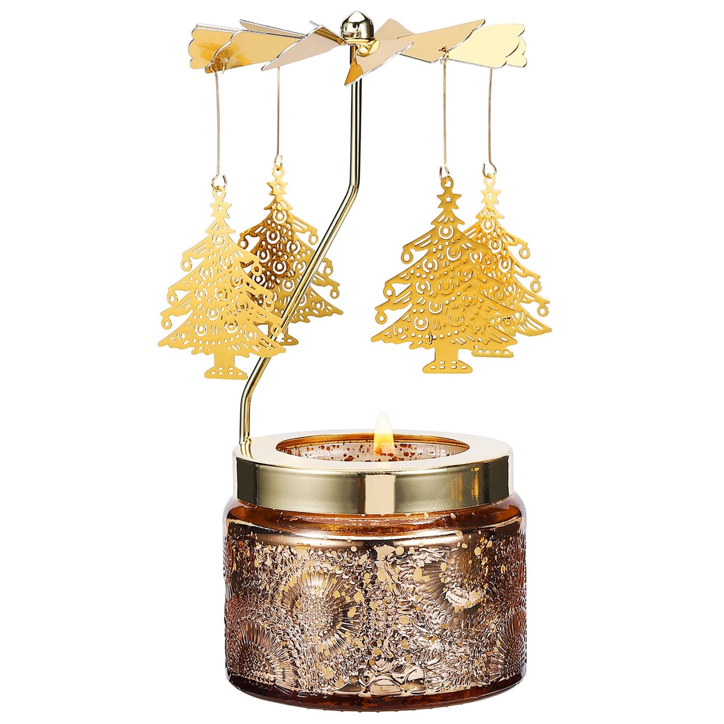 Candle Gifts for Women, Birthday Gifts for Mom Daughter Sister Wife, Unique Butterfly Gift for Friend Women, Rotatable Scented Candles Gift for Christmas Anniversary Mothers Day