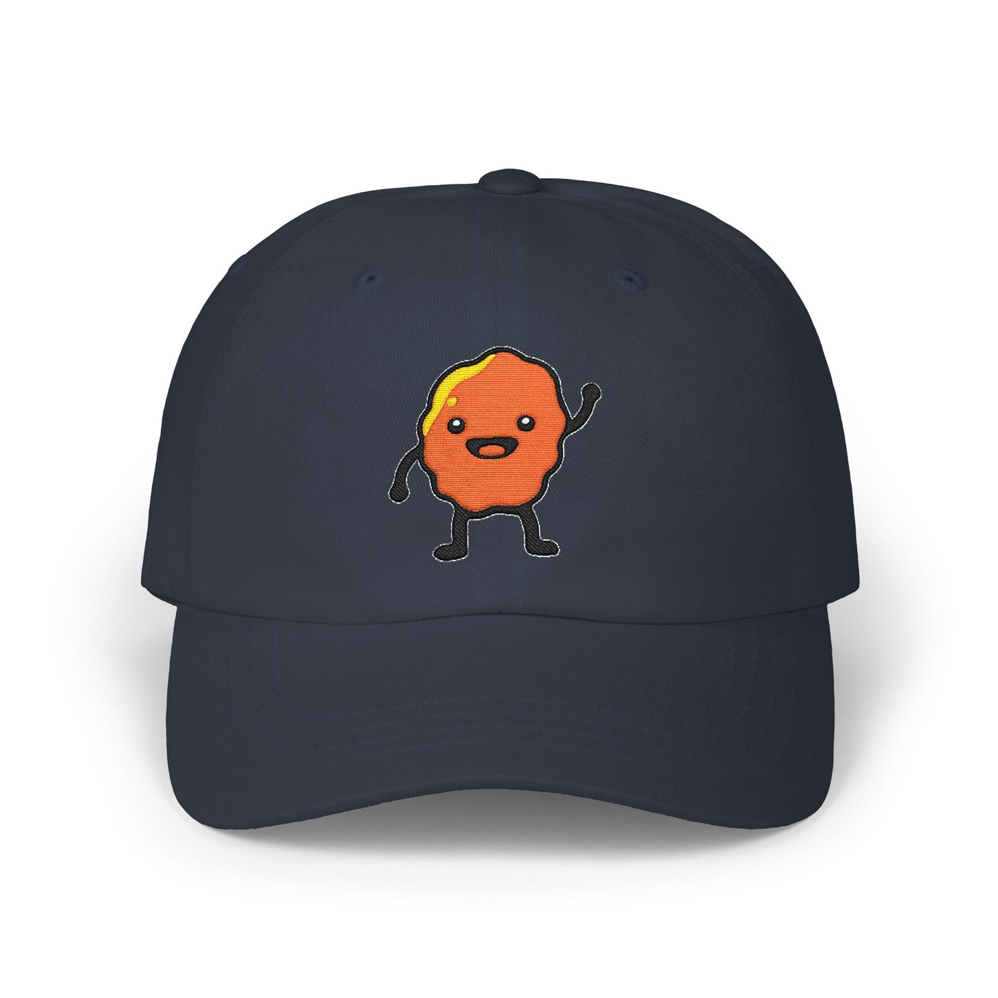 Dad Cap — Cute Waving Nugget Embroidered Baseball Hat