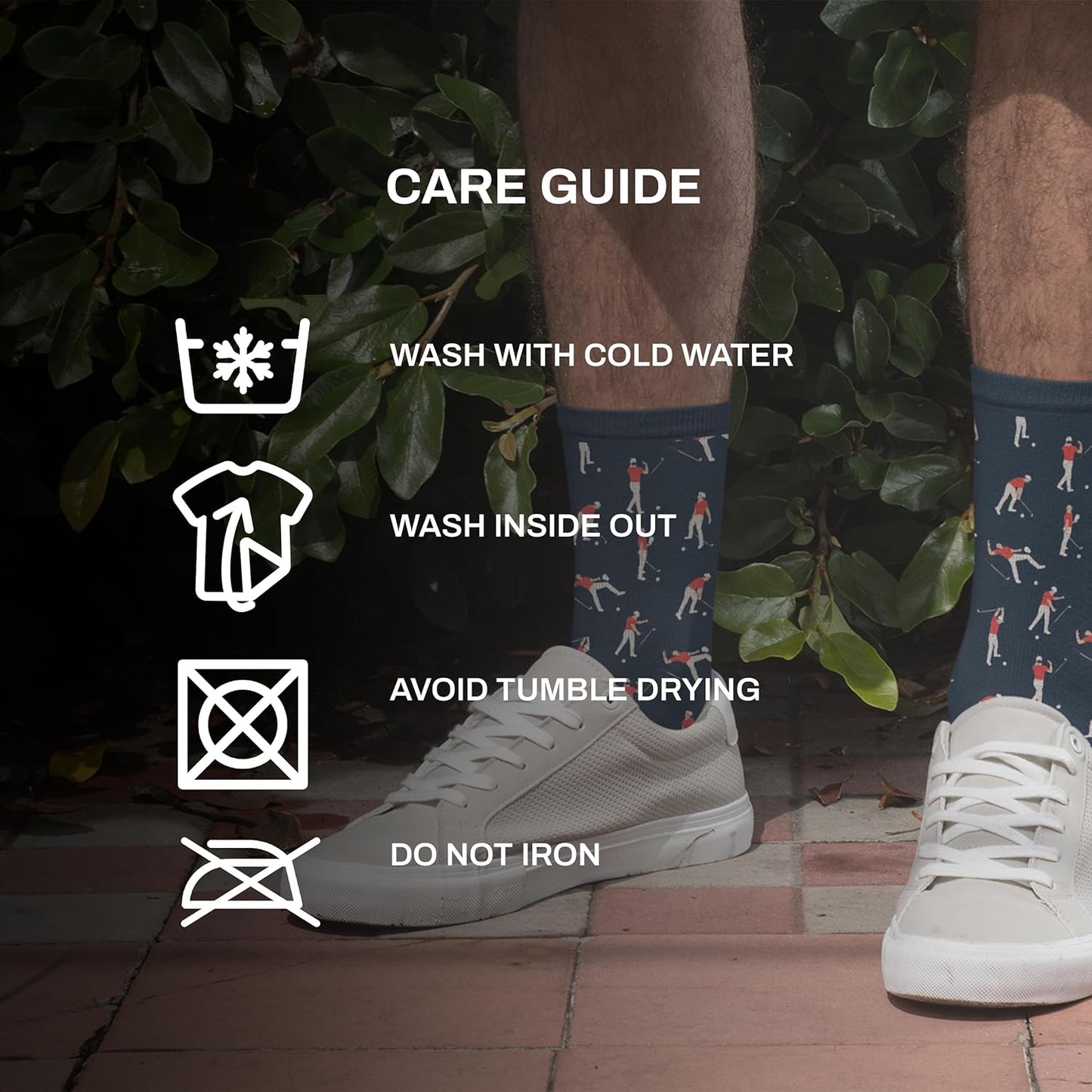 Shanker Golf Socks - Funny Angry Golfer Socks - Funny Golf Gift for Men - 1 Pair per Pack - Size 10-13