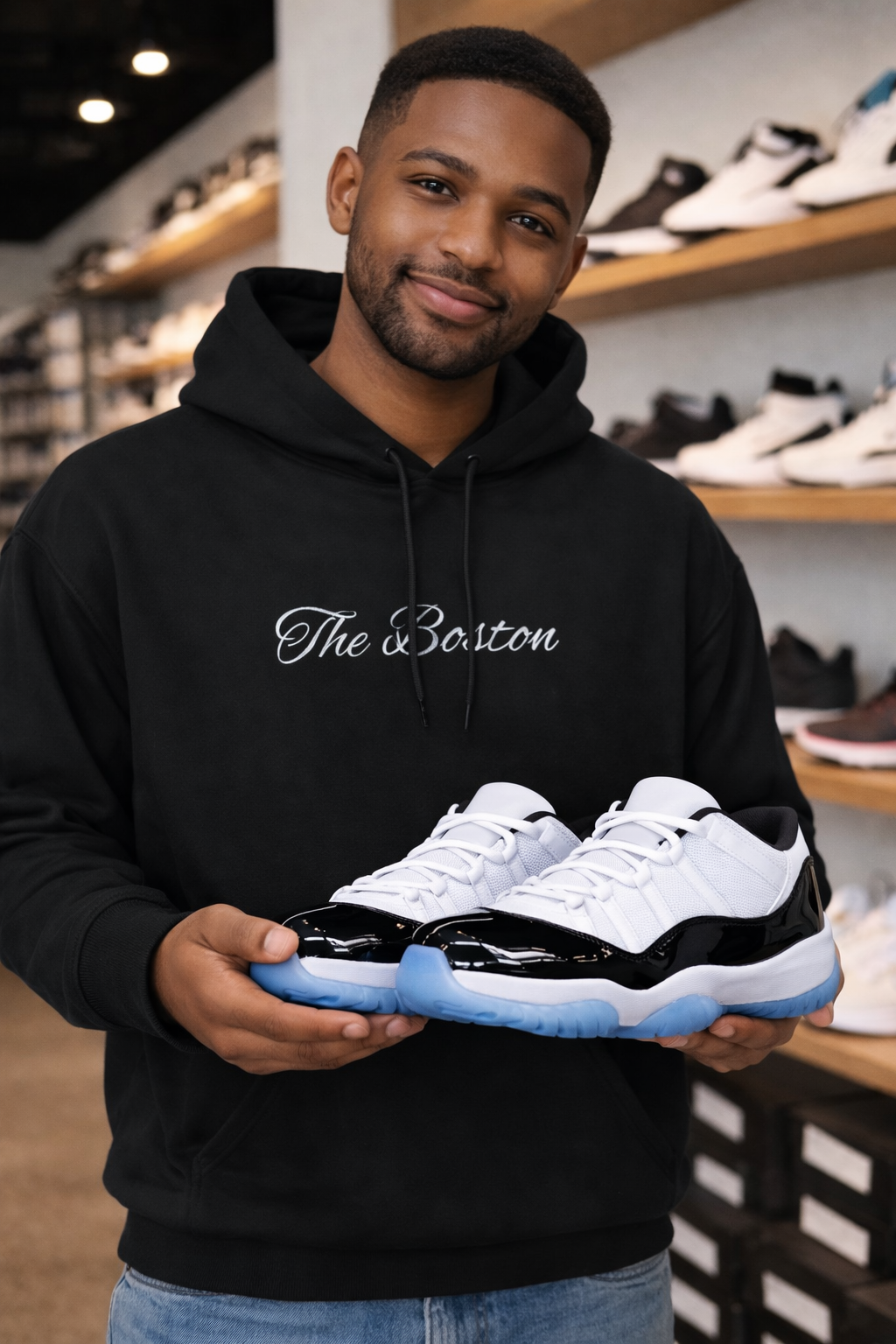 'The Boston' Hoodie — Soft Midweight Fleece Pullover