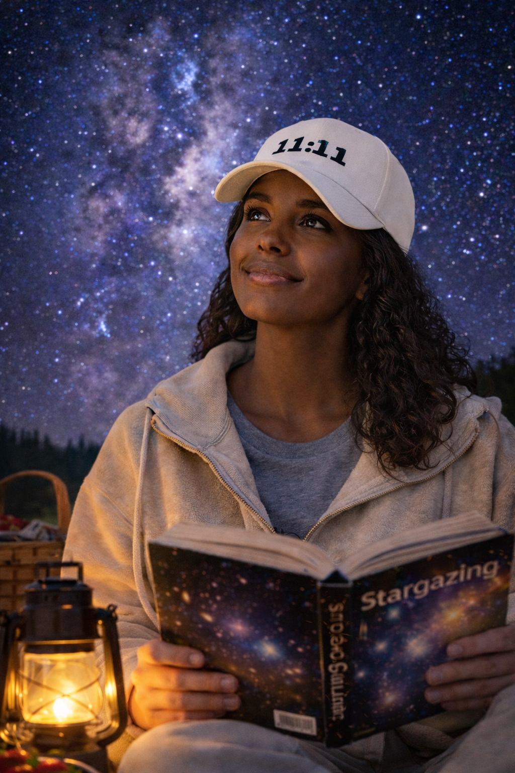 11 11 Embroidery Cap Closed Back Structured Hat